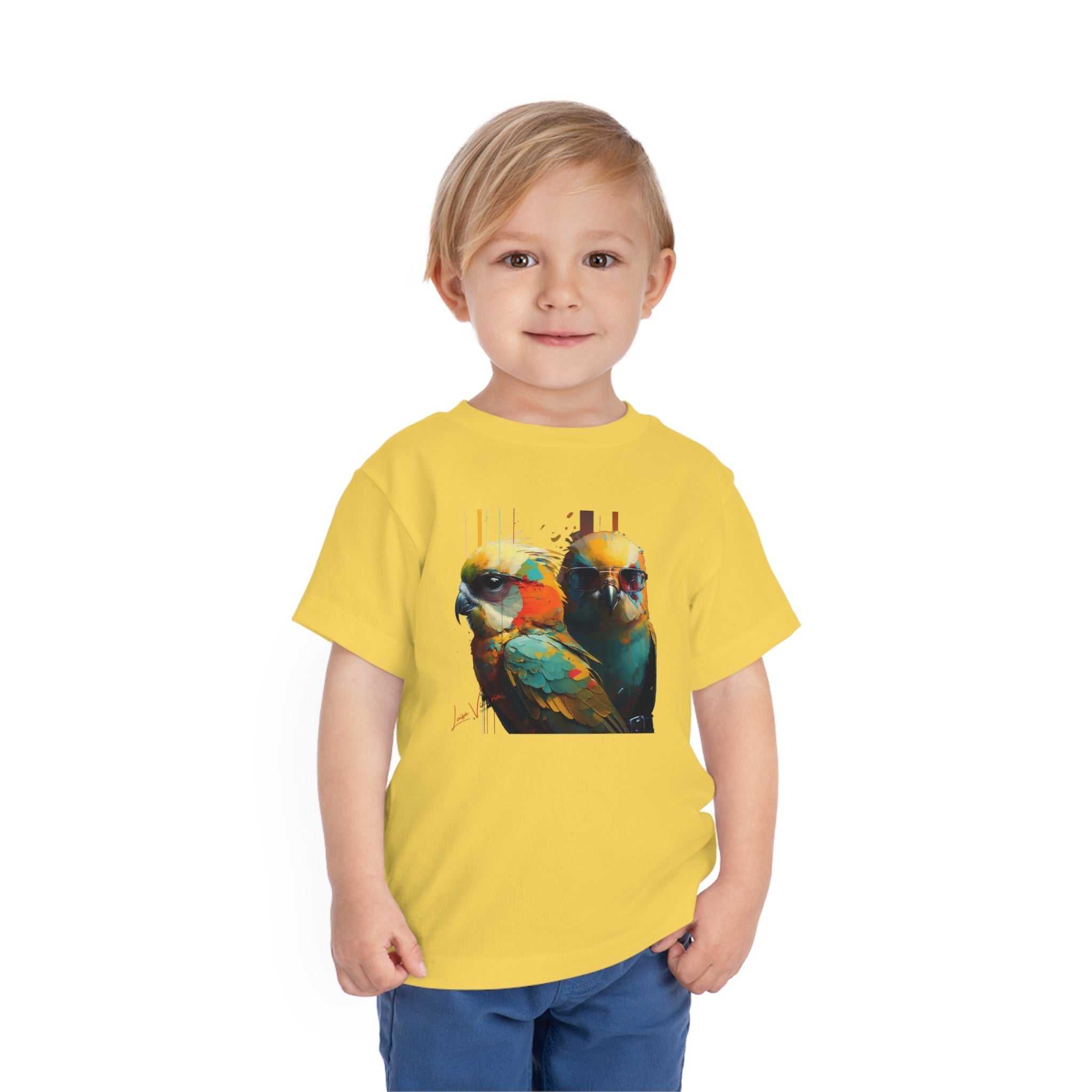 Budgies Lifestyle Kids Animal T-Shirt yellow