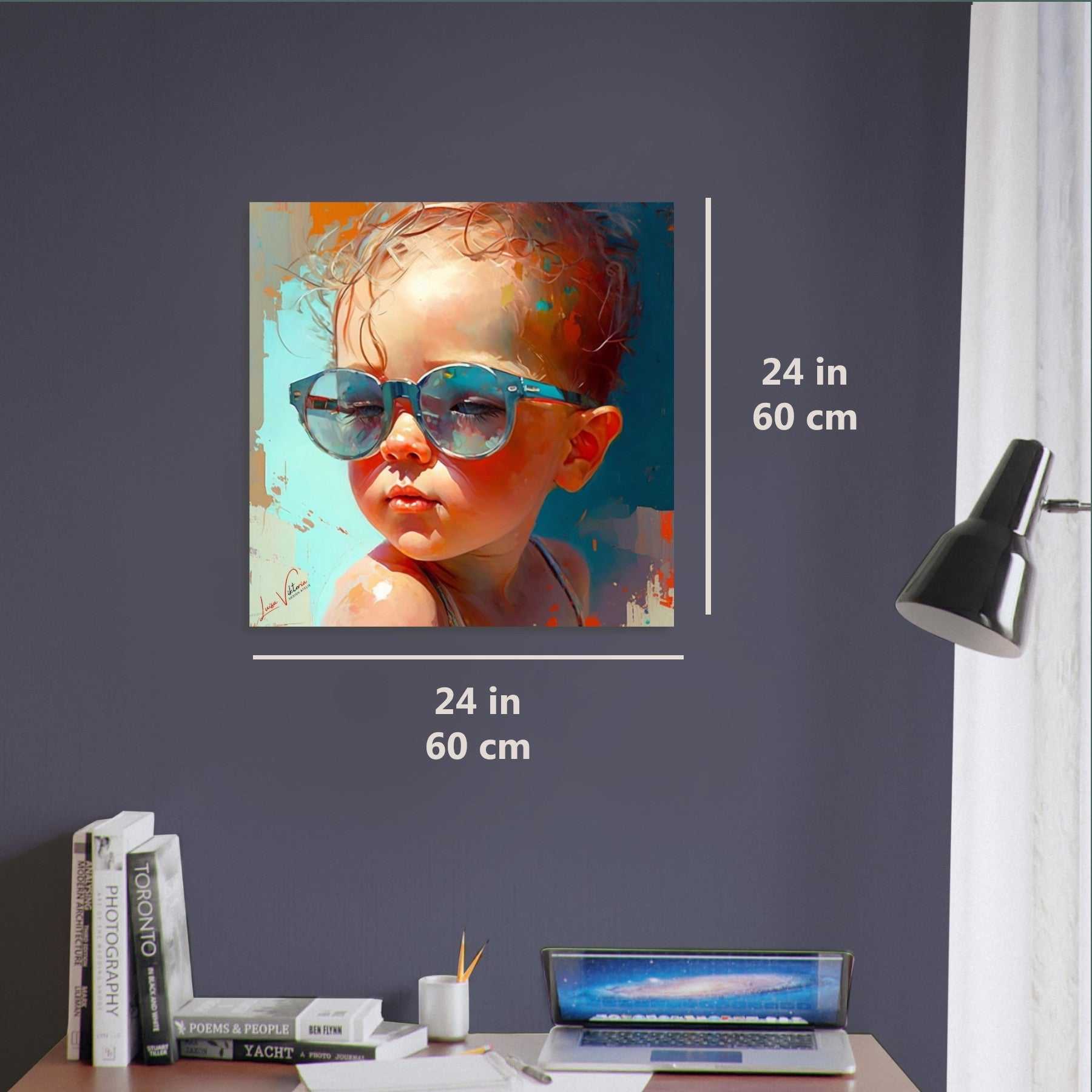 Sweet Child luxury wall art decor unique gift Luisa-Viktoria