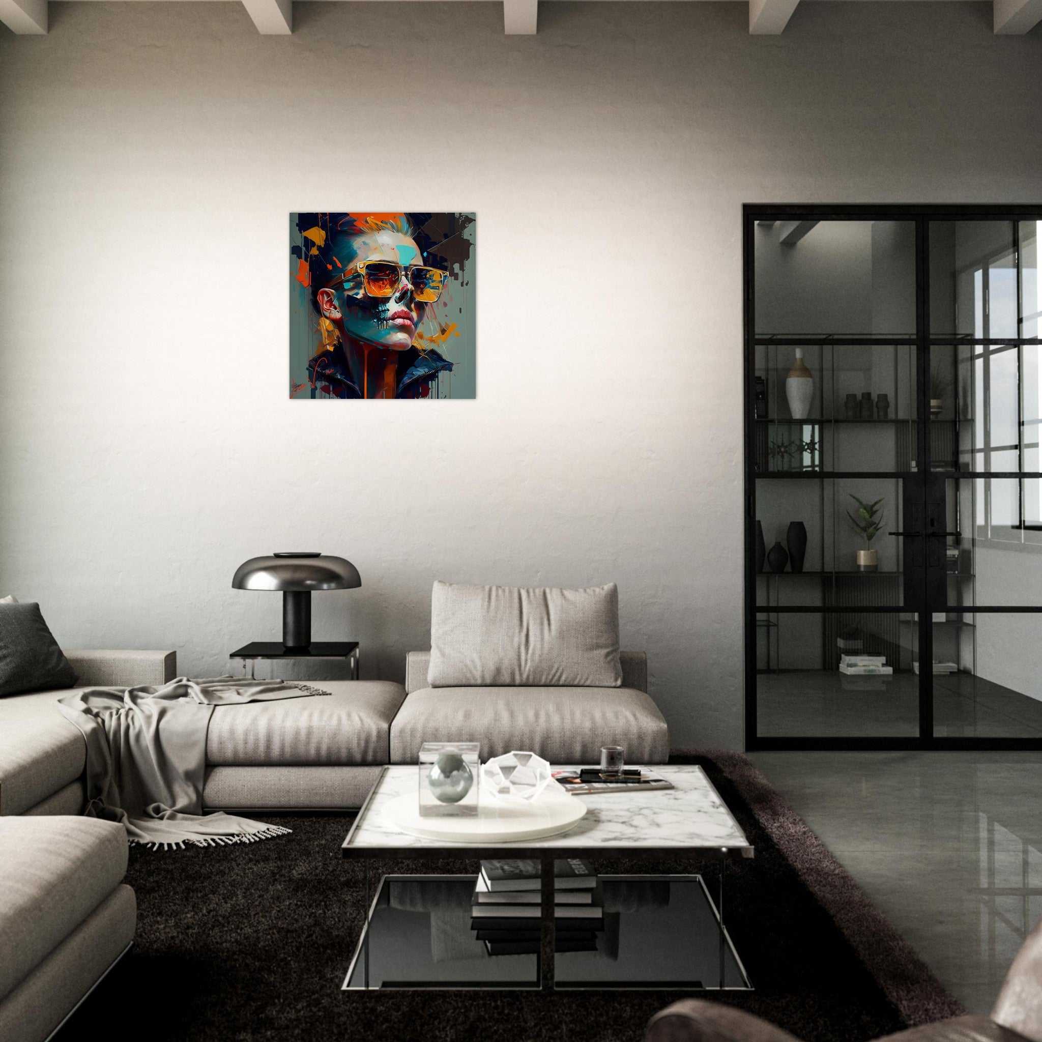 Female Skull luxury wall art decor unique gift
