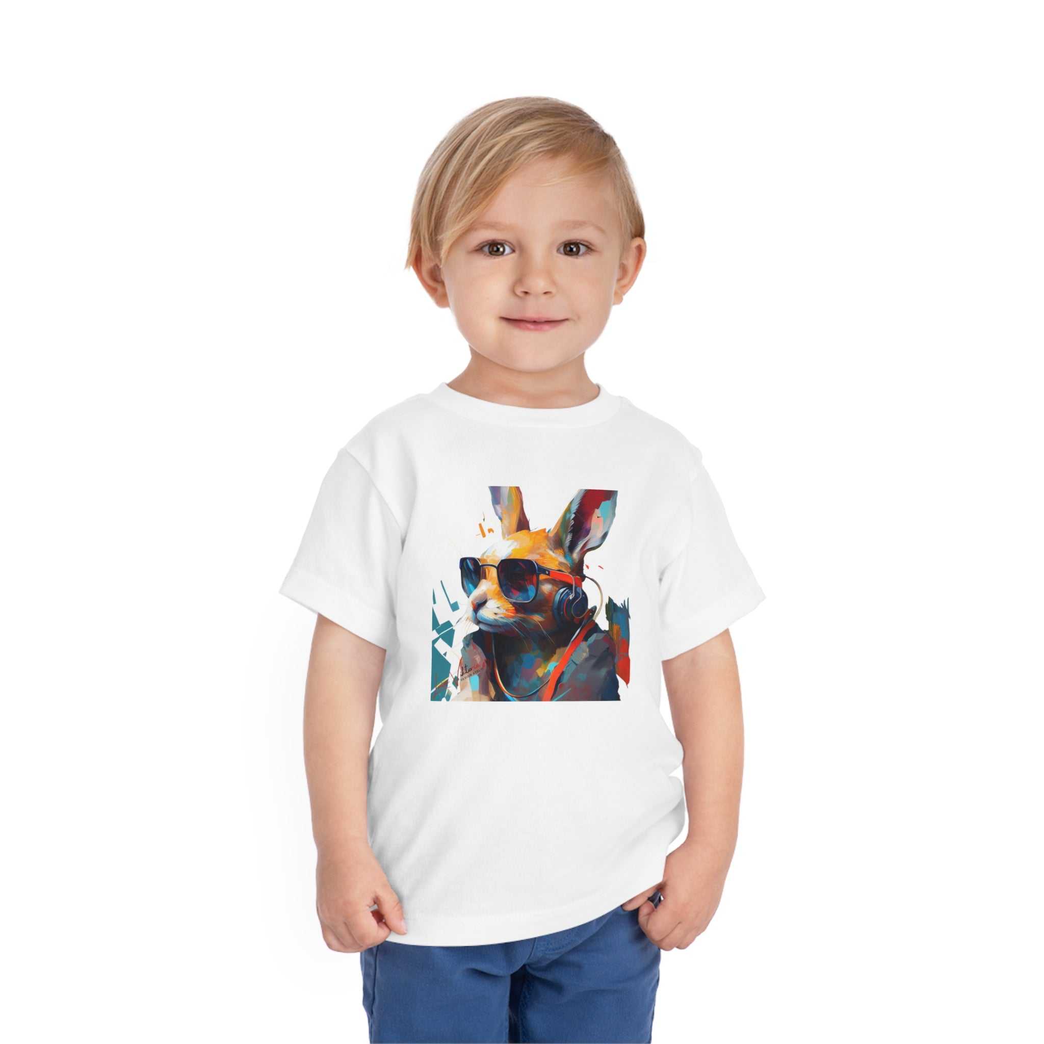 Rabbit Lifestyle Kids Animal T-Shirt white