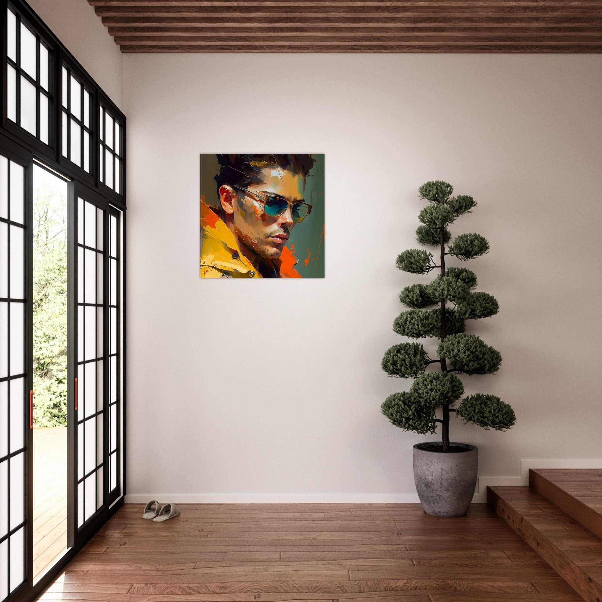 Fashionable Man luxury wall art decor unique gift