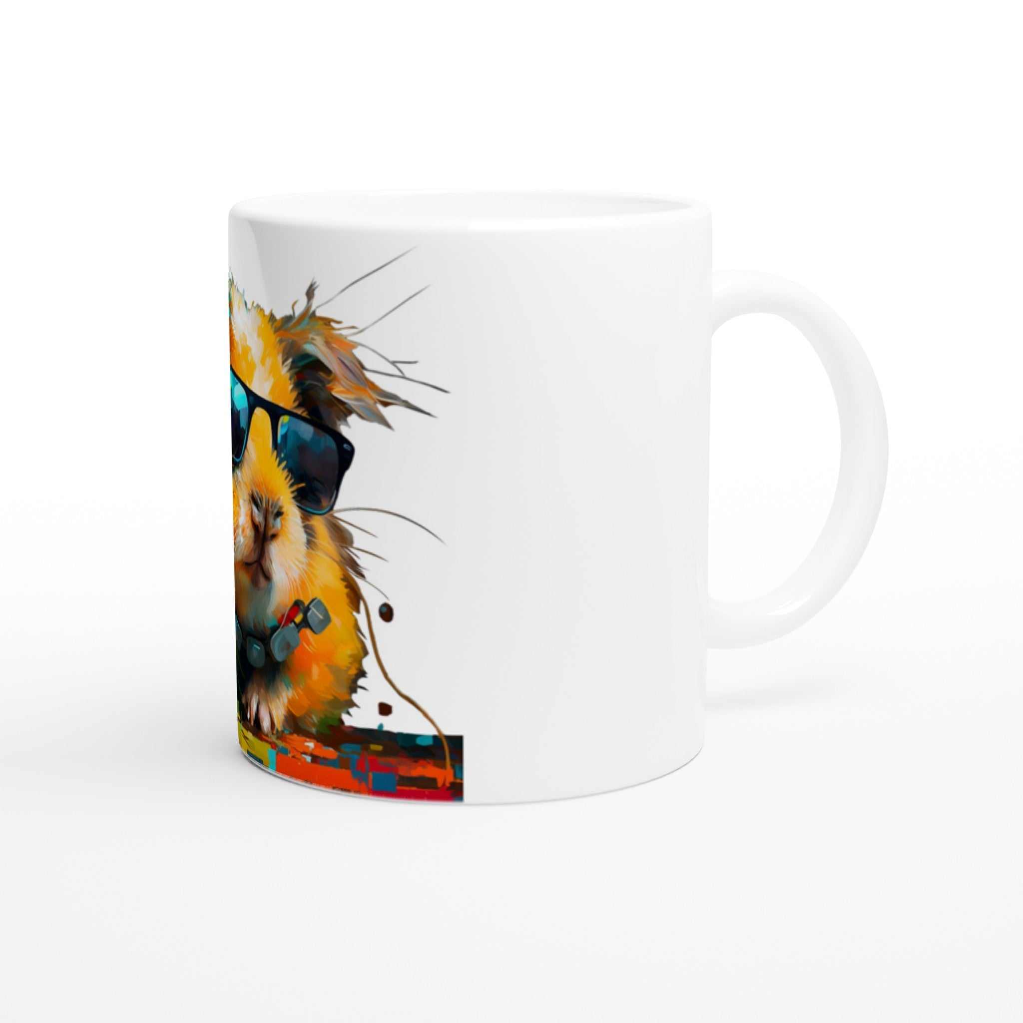 Guinea Pig ceramic coffee mug Design gift, by Luisa Viktoria
