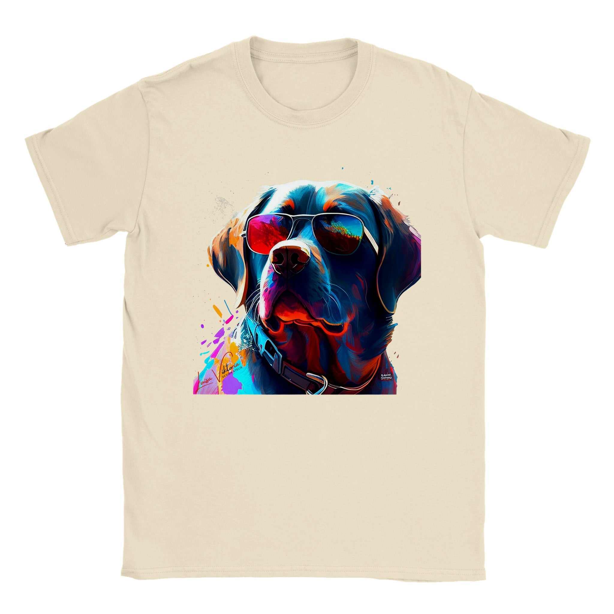 Trend Art Design T-Shirt. Labrador retrievers. Luisa Viktoria