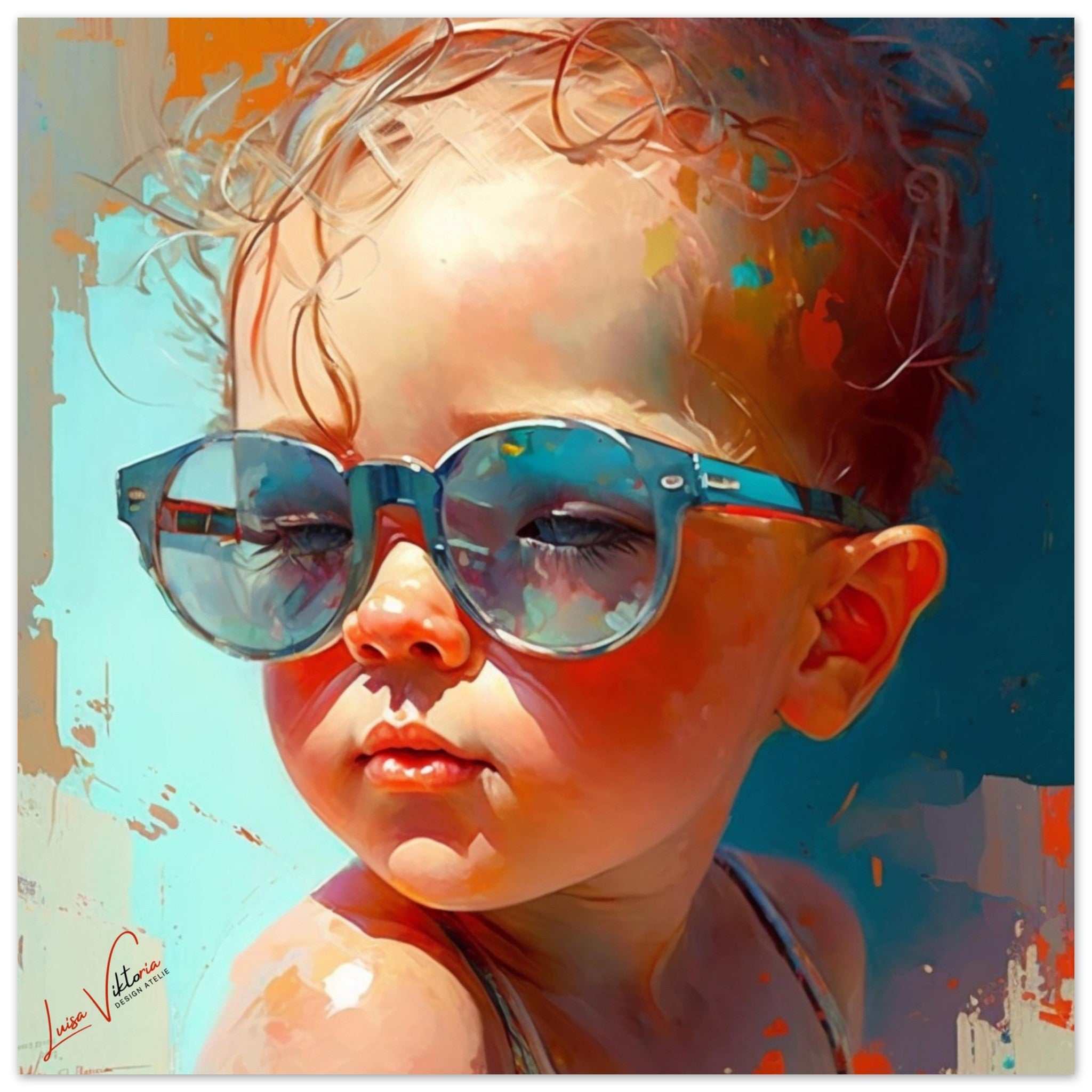 Sweet Child luxury wall art decor unique gift Luisa-Viktoria