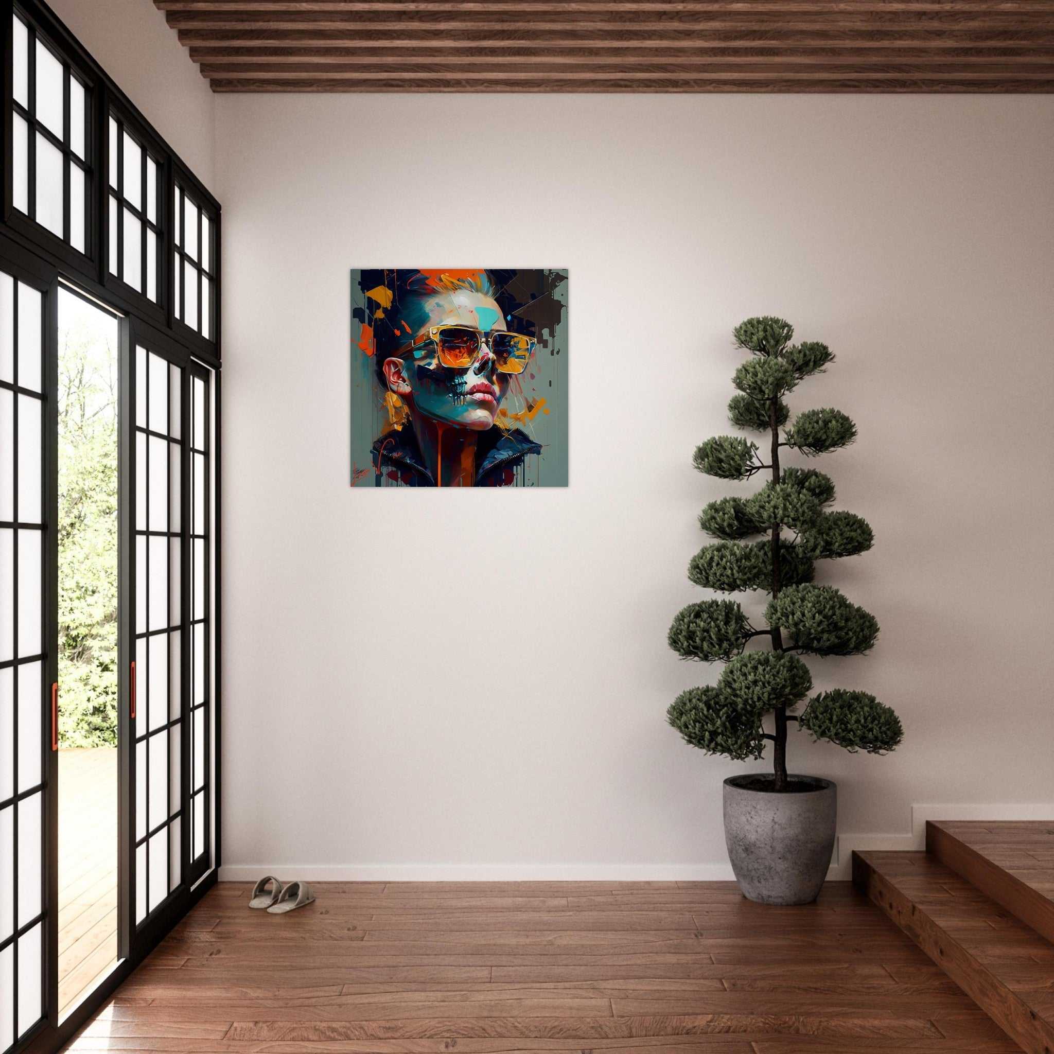 Female Skull luxury wall art decor unique gift