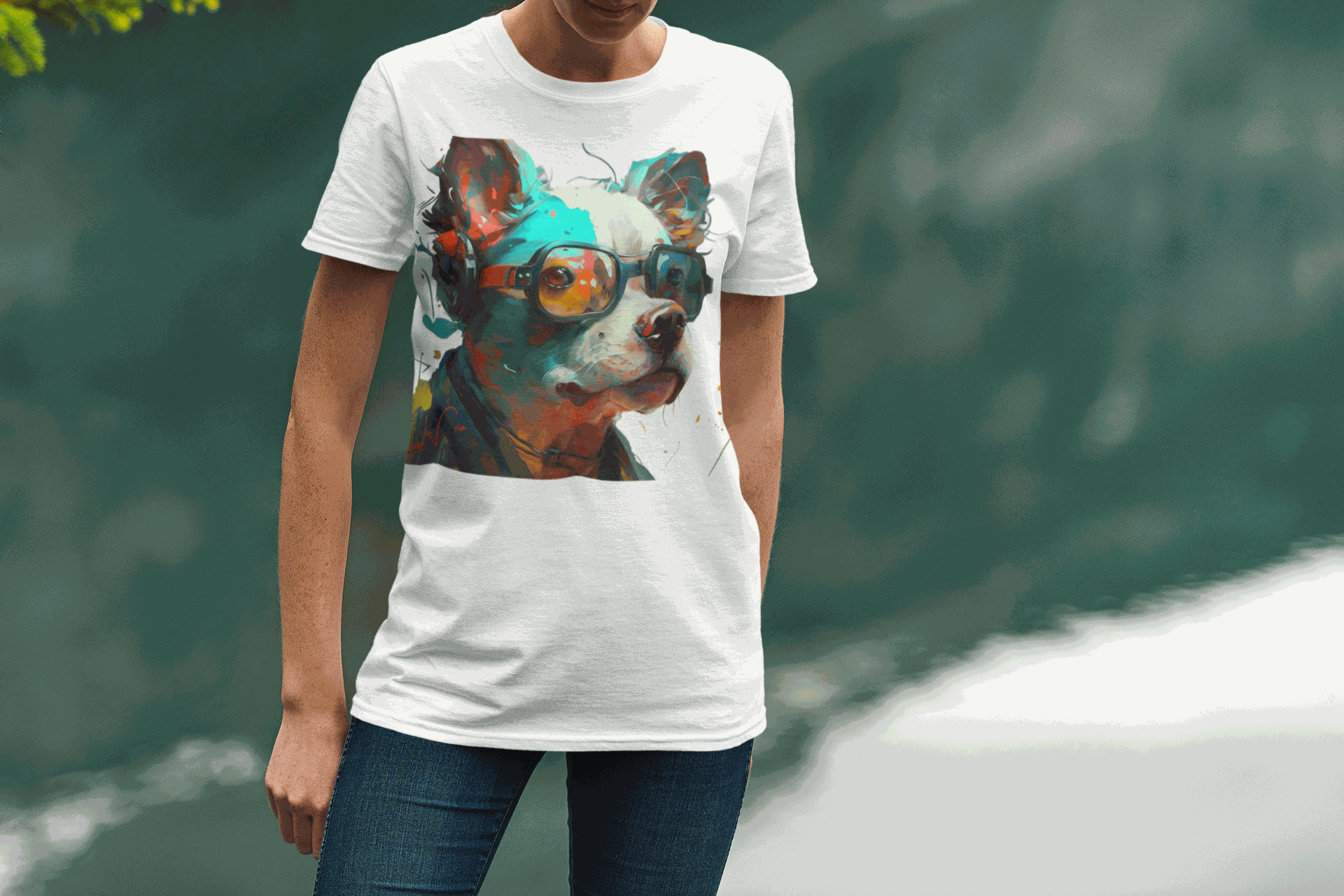 Design T-Shirt. Pembroke Welsh Corgi. Luisa Viktoria