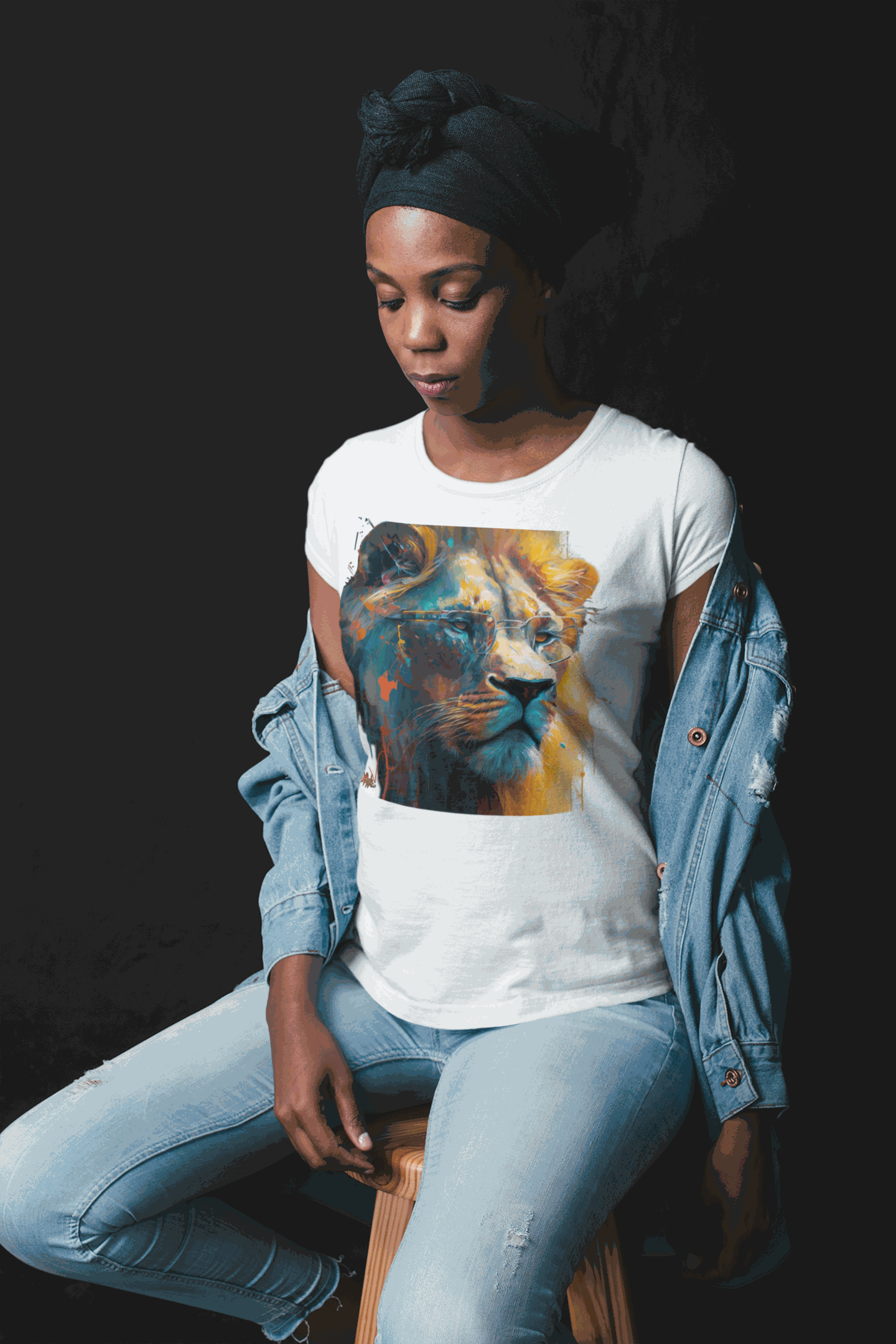 T-Shirt. Lion. Luisa Viktoria