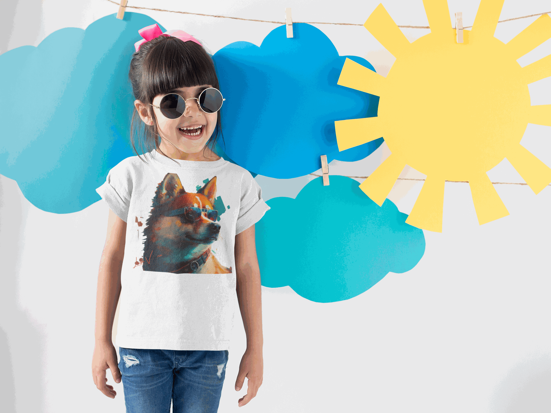 Akita dog Lifestyle Kids Animal T-Shirt