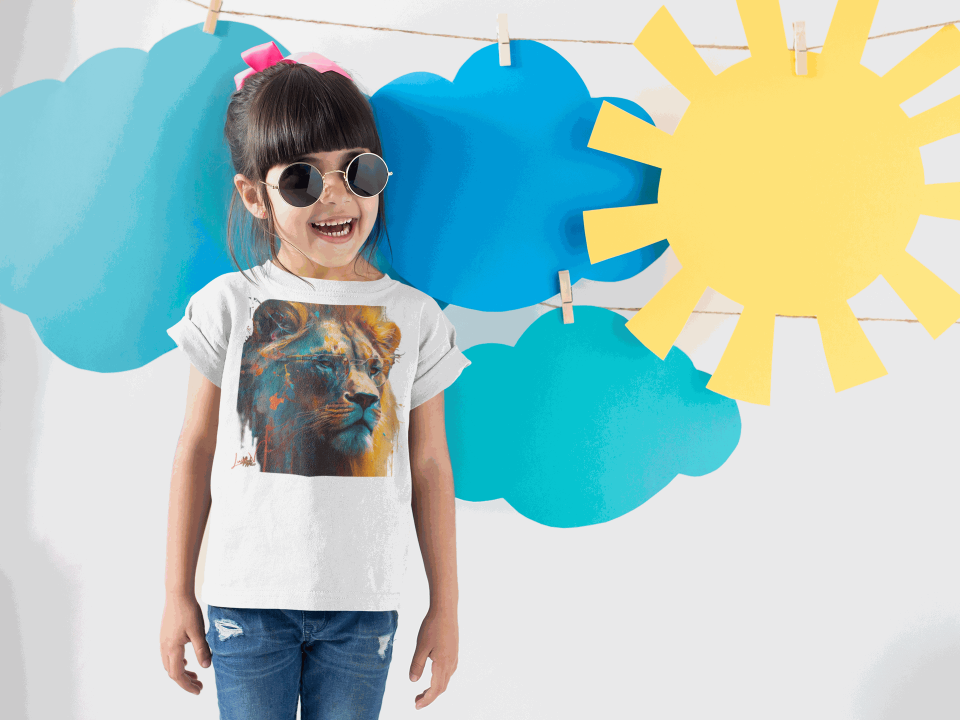 Lion Lifestyle Kids Animal T-Shirt