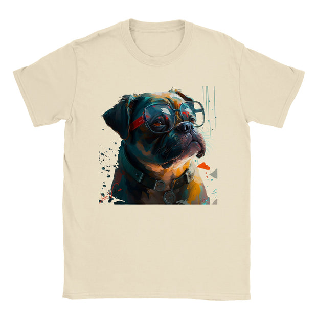 Trend Art Design T-Shirt. Pug. Luisa Viktoria