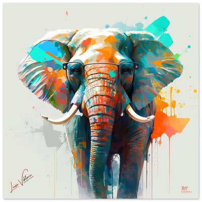 Elephant luxury wall art decor unique gift Luisa-Viktoria