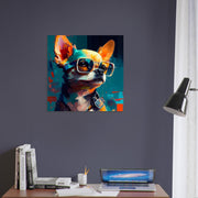 Chihuahua, animal art, design gift, by Luisa Viktoria