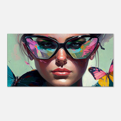 Design Canvas. Pink, Green. by Luisa Viktoria.