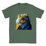 Trend Art Design T-Shirt. Persian cat. Luisa Viktoria