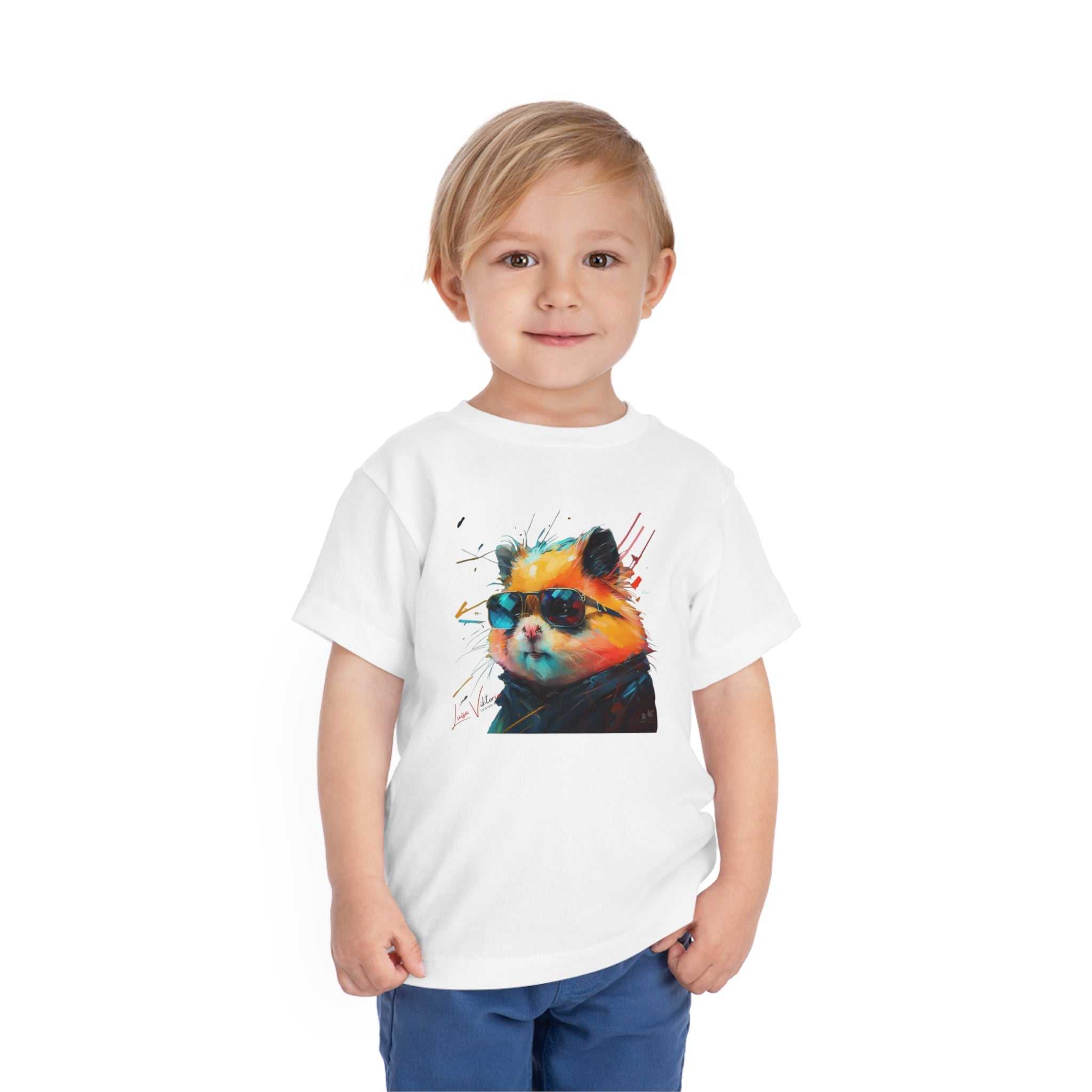 Hamster Lifestyle Kids Animal T-Shirt white