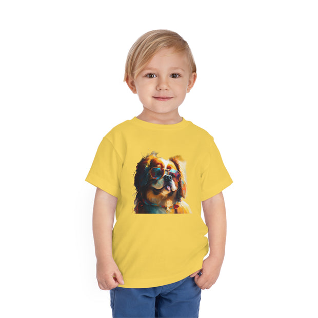 Kids' T-Shirt. Cavalier King Charles Spaniel