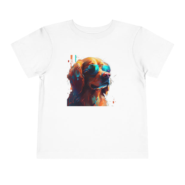 Lifestyle Kids' T-Shirt. Golden Retriever