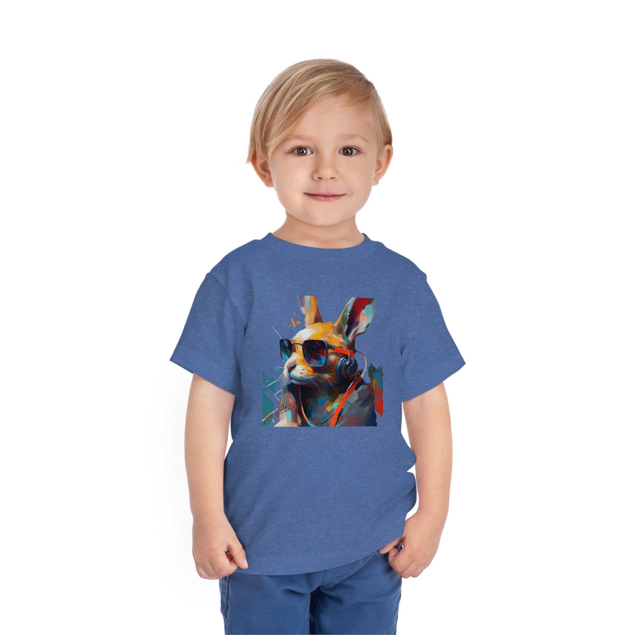 Rabbit Lifestyle Kids Animal T-Shirt blue