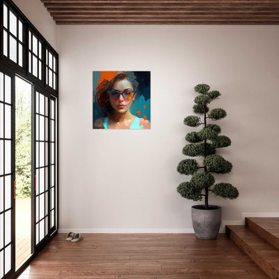 Girl and Love luxury wall art decor unique gift