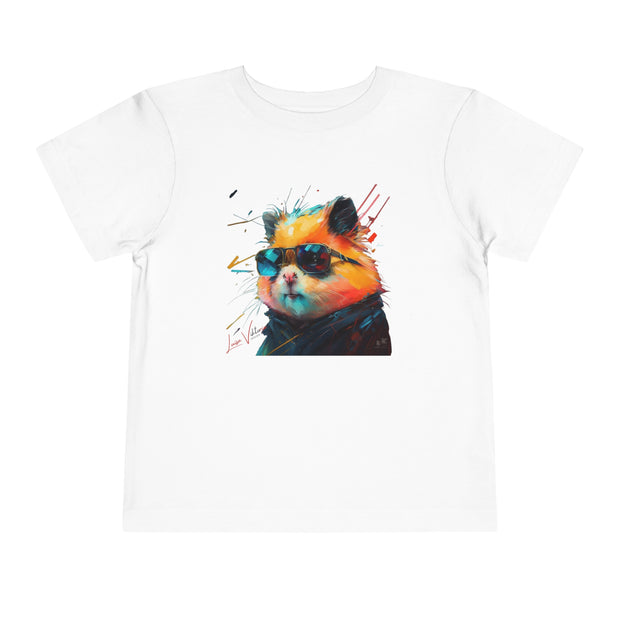  Lifestyle Kids' T-Shirt. Hamster with glasses