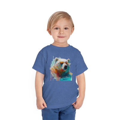 Polar bear Lifestyle Kids Animal T-Shirt blue