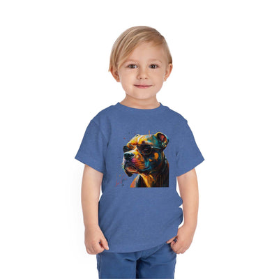America pit bull Lifestyle Kids Animal T-Shirt blue