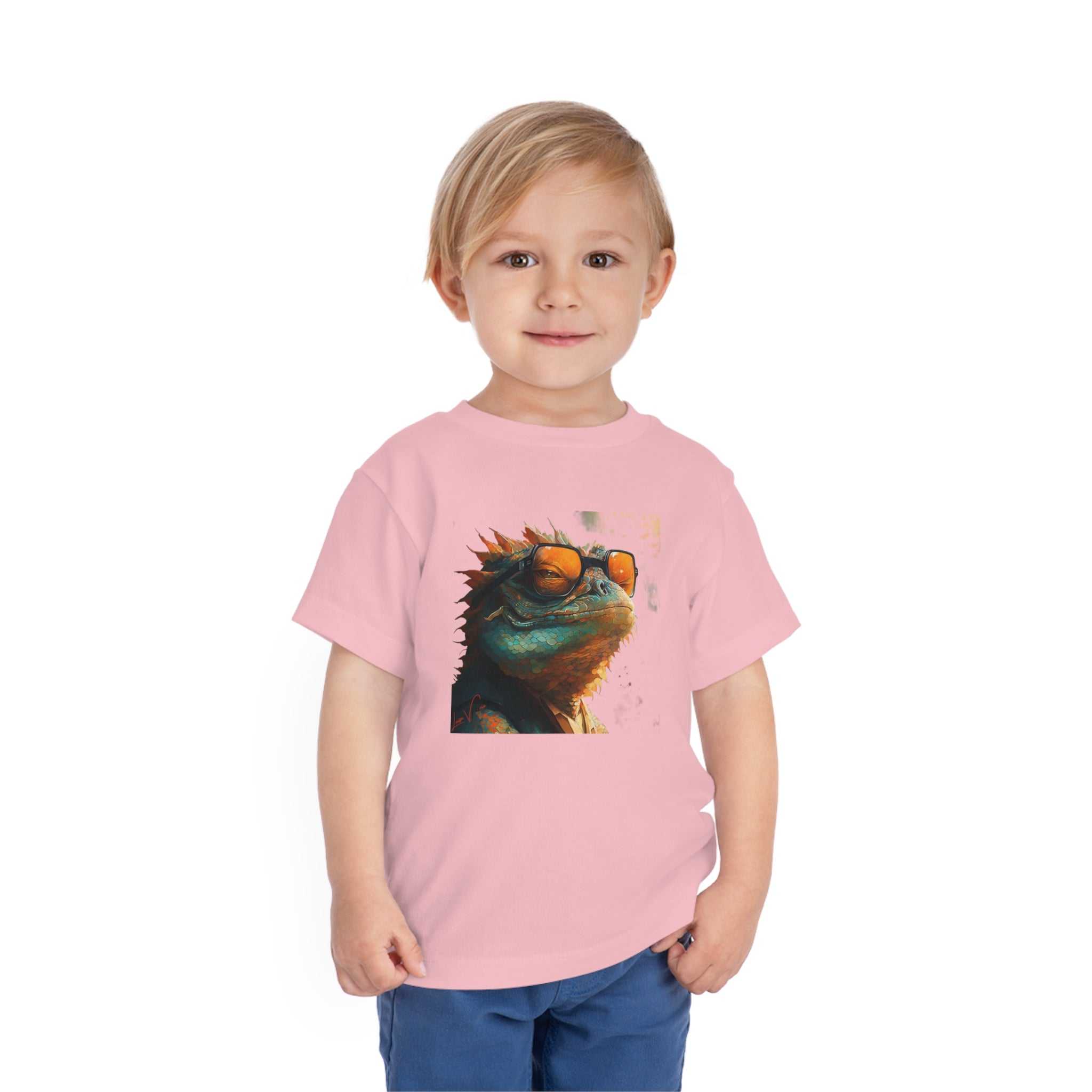 Bearded dragons Lifestyle Kids Animal T-Shirt red