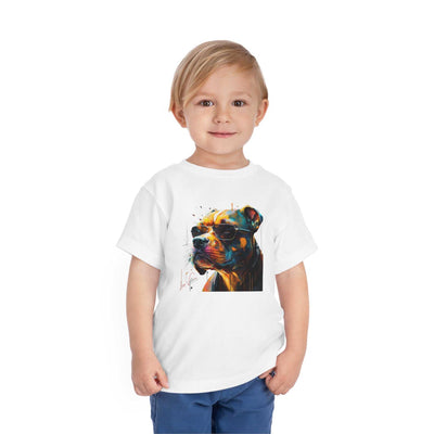 America pit bull Lifestyle Kids Animal T-Shirt white