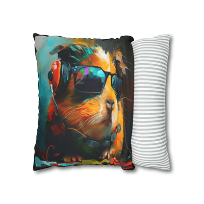 Guinea pig accent pillow cover and throw cushion case Luisa-Viktoria