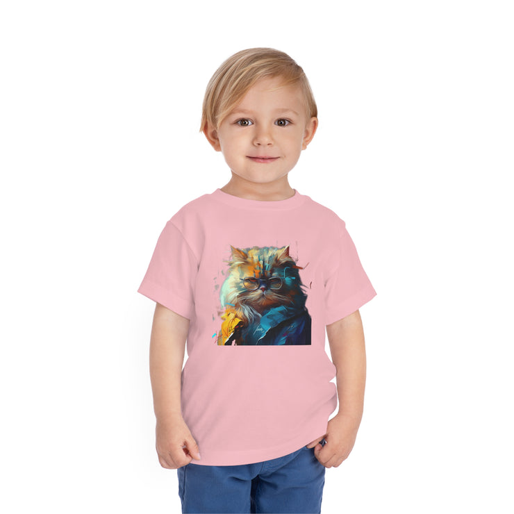 Kids' T-Shirt. Persian cat