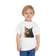 Kids' T-Shirt. Maine coon