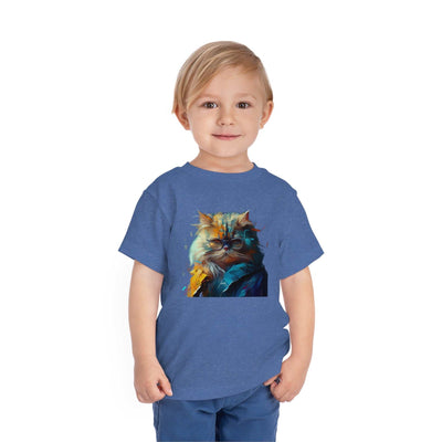 Persian cat Lifestyle Kids Animal T-Shirt blue