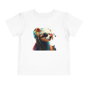  Lifestyle Kids' T-Shirt. Ferret with glasses