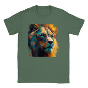 Trend Art Design T-Shirt. Lion. Luisa Viktoria