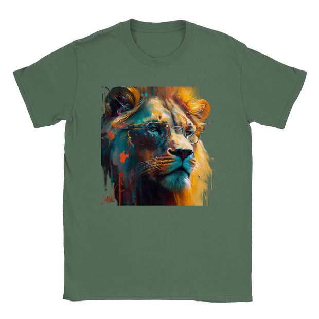 Trend Art Design T-Shirt. Lion. Luisa Viktoria