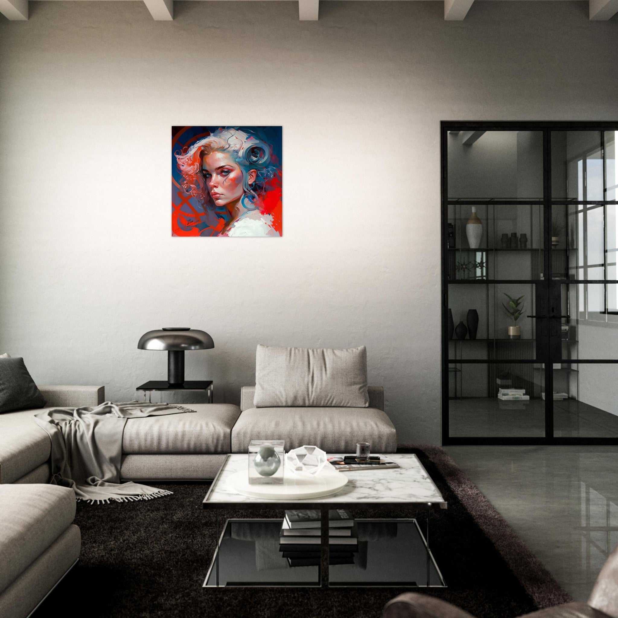 Aries Woman luxury wall art decor unique gift