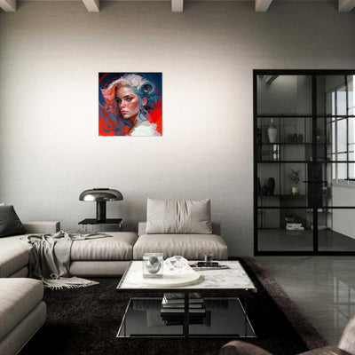 Aries Woman luxury wall art decor unique gift
