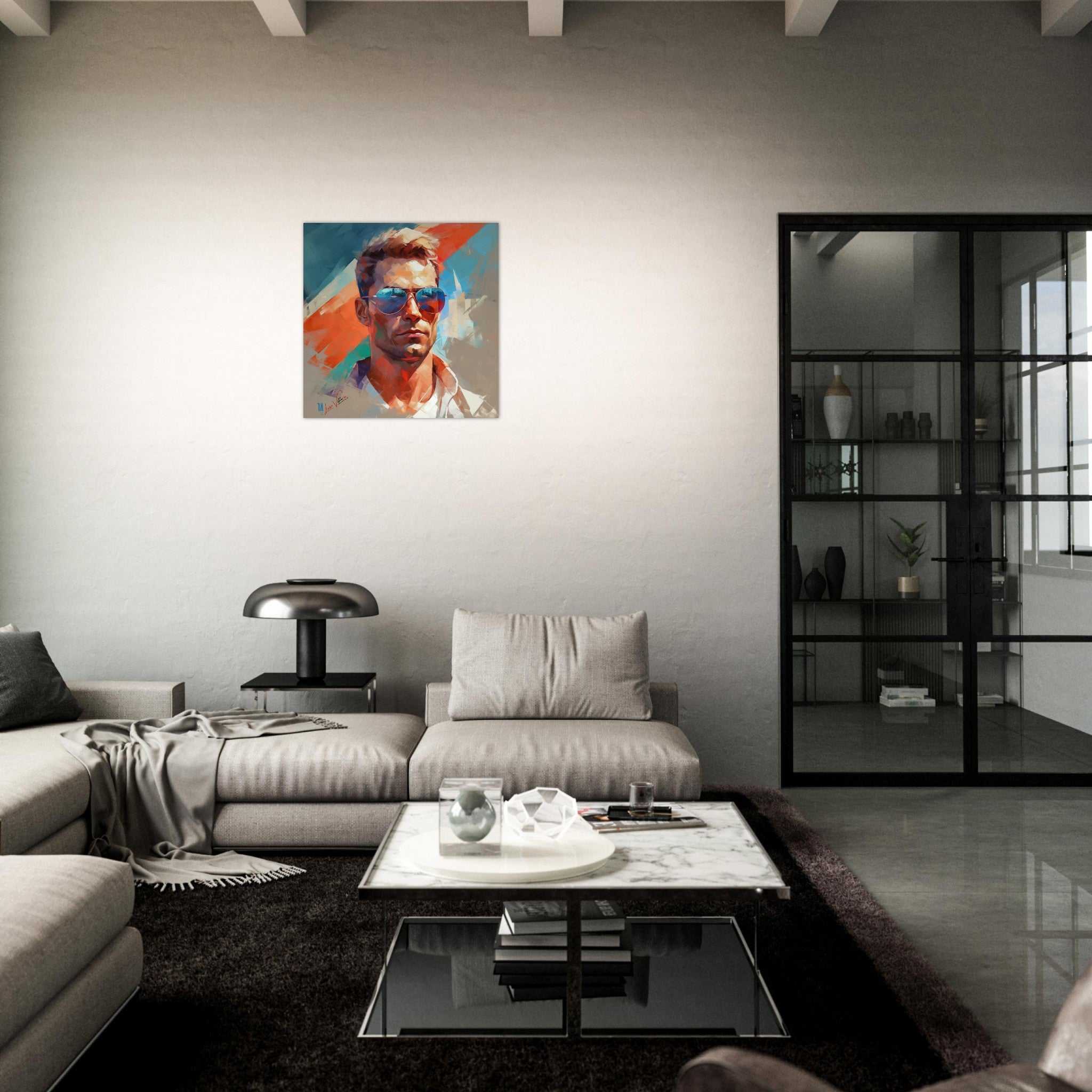 Patriotic Man luxury wall art decor unique gift