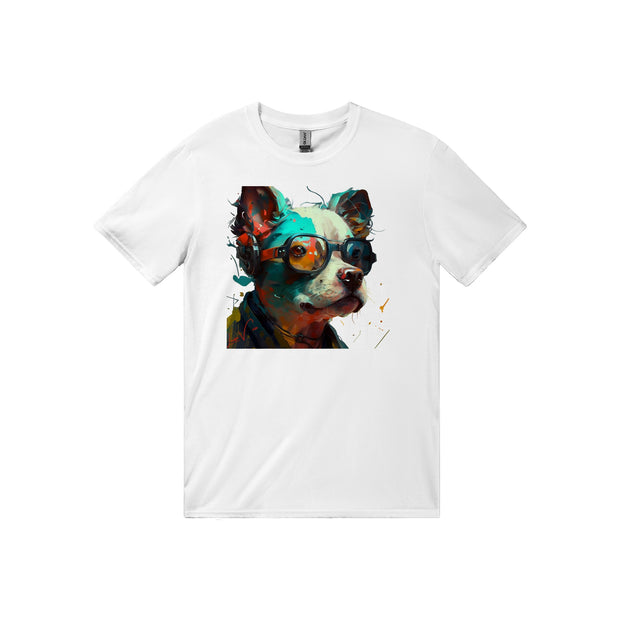 Unisex Trend Art Design T-Shirt. Pembroke Welsh Corgi. Luisa Viktoria