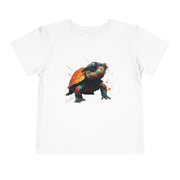Lifestyle Kids' T-Shirt. Turtle with glasses
