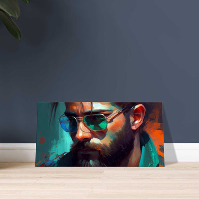 Luxurious Color Worlds: Design Canvas. Green, blue. by Luisa Viktoria.