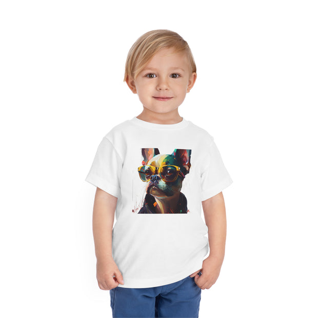 Lifestyle Kids' T-Shirt. French bulldog