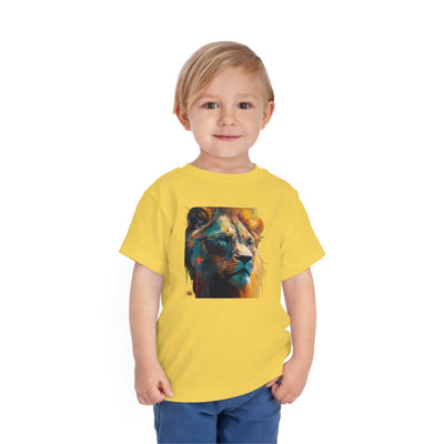Lion Lifestyle Kids Animal T-Shirt yellow