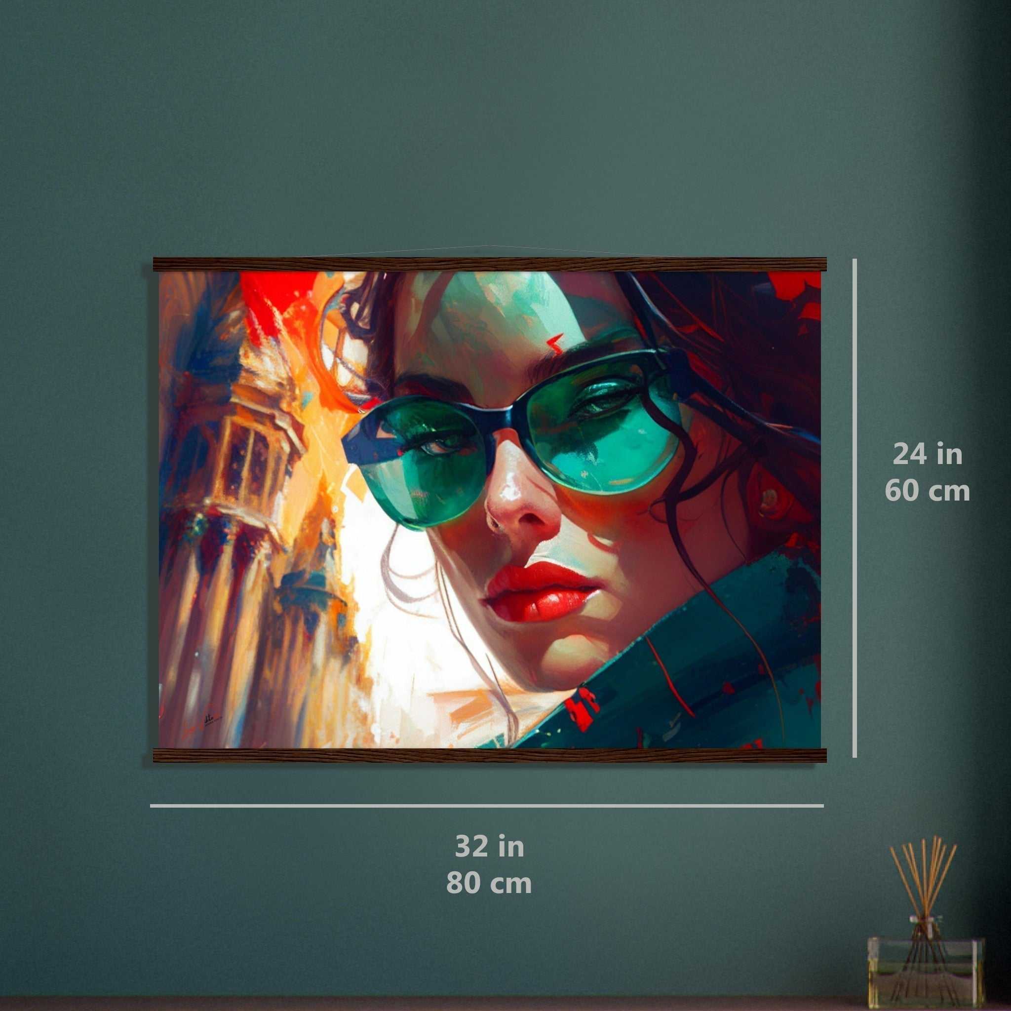 Woman in Mexico poster