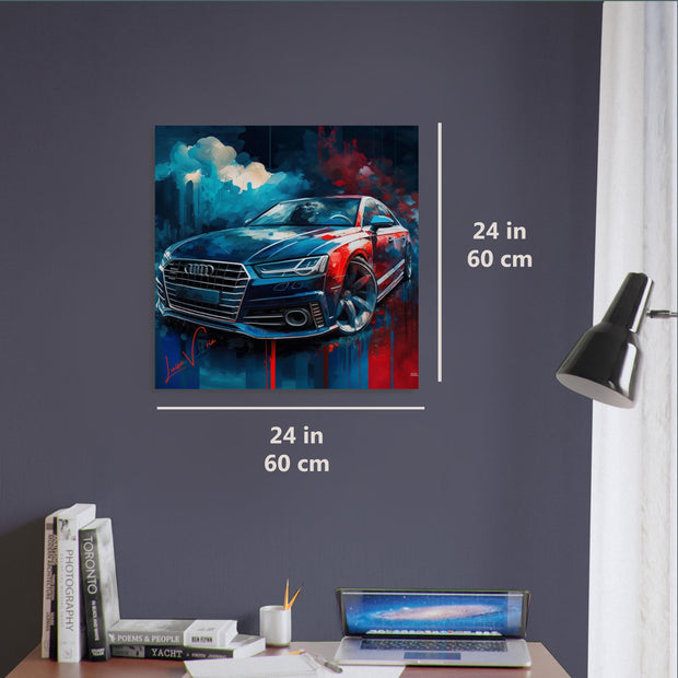 Car Audi A8 luxury wall art decor is a unique gift Luisa-Viktoria