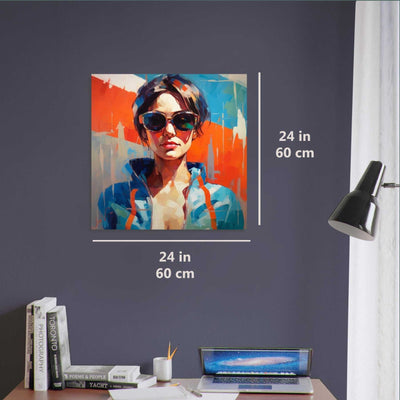 Freedom Lady luxury wall art decor unique gift Luisa-Viktoria