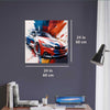 Car BMW 4 Coupe luxury wall art decor is a unique gift Luisa-Viktoria