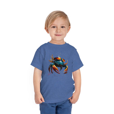 Crab Lifestyle Kids Animal T-Shirt blue