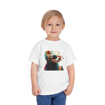 Ferret Lifestyle Kids Animal T-Shirt white