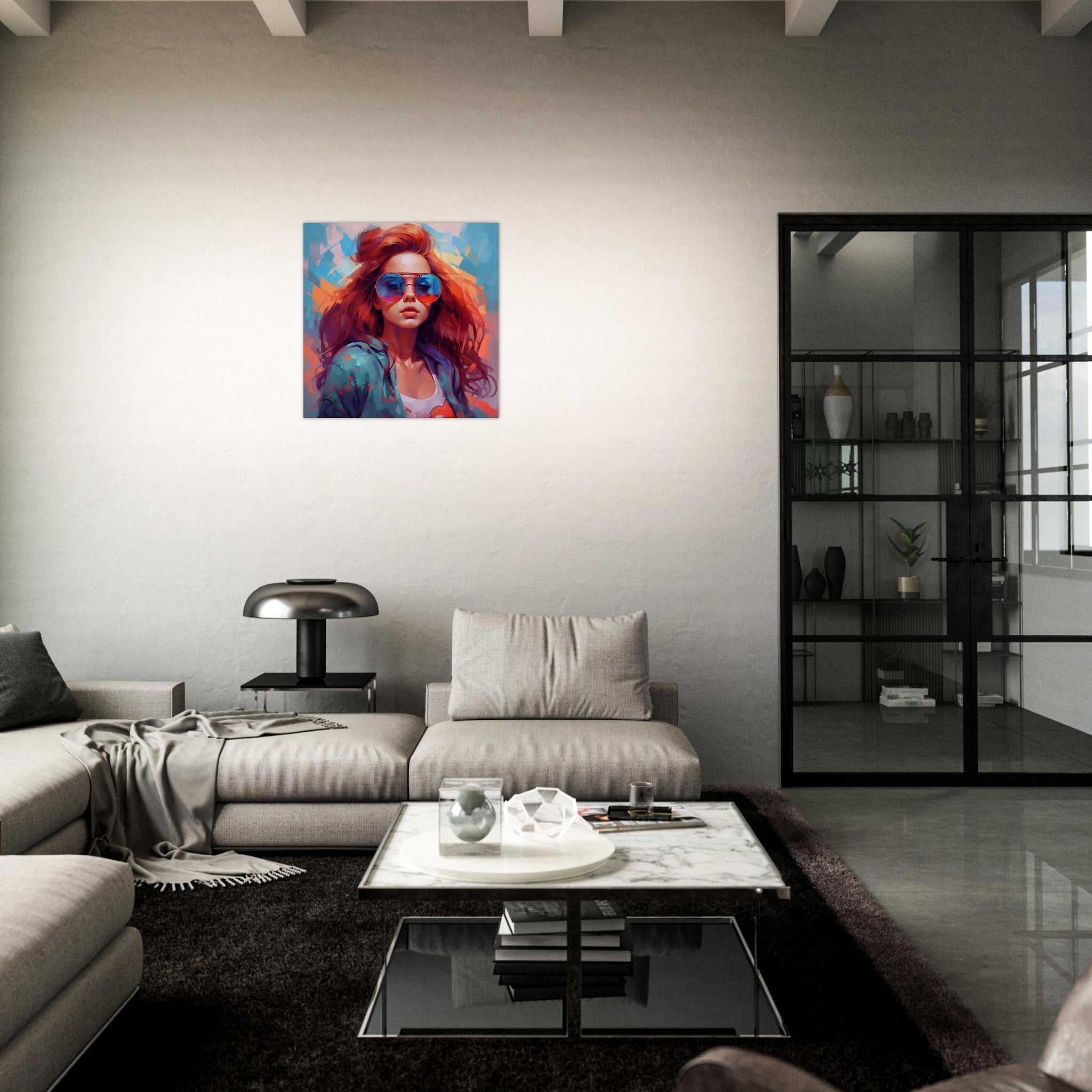 Young Girl luxury wall art decor unique gift